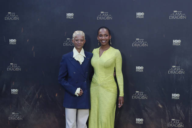 June 22, 2026, Madrid, Madrid, Spain: British actresses PHOEBE CAMPBELL (L) who plays Lady Rhaena Targaryen and BETHANY ANTONIA (R) who plays Lady Baela Targaryen pose together on the red carpet during the special screening event for the first episode of season three of the HBO series House of the Dragon . The premiere was held at the Terraza del Campo del Moro in Madrid. The highly anticipated fantasy series is based on George R R Martins book Fire and Blood and explores the epic history of House Targaryen set two hundred years before the events of Game of Thrones Madrid Spain - ZUMAo127 20260622_zep_o127_034 Copyright: xHugoxOrtunox