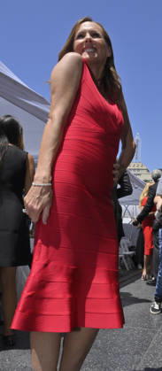 Actress Molly Shannon arrives for her unveiling ceremony honoring her with the 2,850th star on the Hollywood Walk of Fame in Los Angeles on Monday, June 22 2026.  LAP2026062201 JIMxRUYMEN