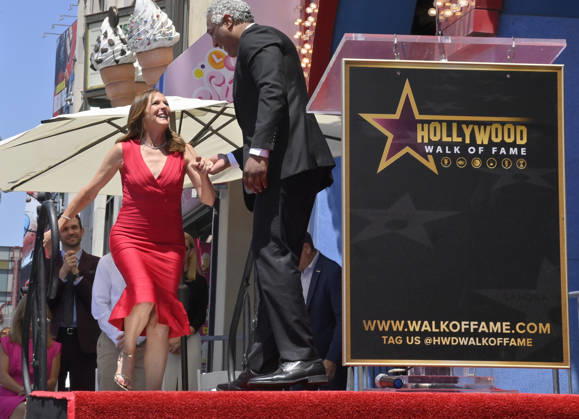 Actress Molly Shannon is introduced during an unveiling ceremony honoring her with the 2,850th star on the Hollywood Walk of Fame in Los Angeles on Monday, June 22 2026.  LAP2026062203 JIMxRUYMEN