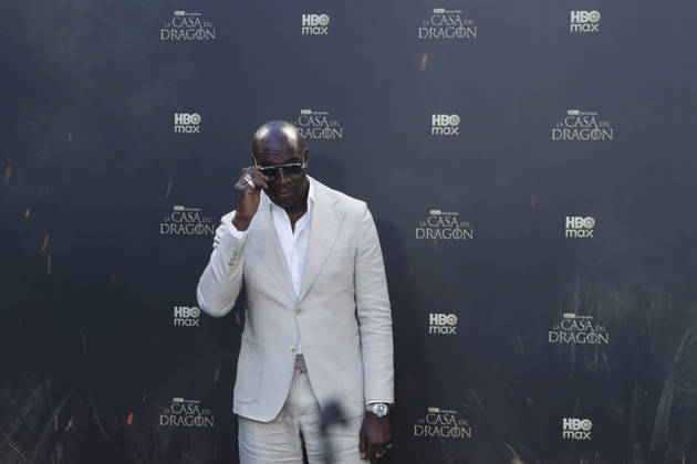 June 22, 2026, Madrid, Madrid, Spain: British actor STEVE TOUSSAINT who plays the role of Lord Corlys Velaryon poses on the red carpet during the special screening event for the first episode of season three of the HBO series House of the Dragon . The premiere was held at the Terraza del Campo del Moro in Madrid. The highly anticipated fantasy series is based on George R R Martins book Fire and Blood and explores the epic history of House Targaryen set two hundred years before the events of Game of Thrones Madrid Spain  - ZUMAo127 20260622_zep_o127_079 Copyright: xHugoxOrtunox