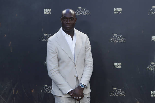 June 22, 2026, Madrid, Madrid, Spain: British actor STEVE TOUSSAINT who plays the role of Lord Corlys Velaryon poses on the red carpet during the special screening event for the first episode of season three of the HBO series House of the Dragon . The premiere was held at the Terraza del Campo del Moro in Madrid. The highly anticipated fantasy series is based on George R R Martins book Fire and Blood and explores the epic history of House Targaryen set two hundred years before the events of Game of Thrones Madrid Spain  - ZUMAo127 20260622_zep_o127_113 Copyright: xHugoxOrtunox