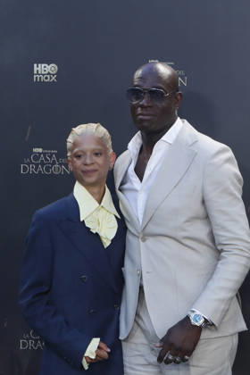 June 22, 2026, Madrid, Madrid, Spain: British actress PHOEBE CAMPBELL (L) who plays Lady Rhaena Targaryen and British actor STEVE TOUSSAINT (R) who plays Lord Corlys Velaryon pose together on the red carpet during the special screening event for the first episode of season three of the HBO series House of the Dragon . The premiere was held at the Terraza del Campo del Moro in Madrid. The highly anticipated fantasy series is based on George R R Martins book Fire and Blood and explores the epic history of House Targaryen set two hundred years before the events of Game of Thrones Madrid Spain  - ZUMAo127 20260622_zep_o127_120 Copyright: xHugoxOrtunox