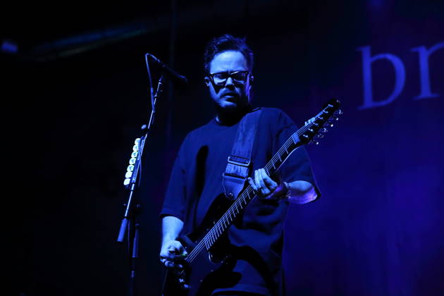 Keith Wallen von der Band Breaking Benjamin bei einem Konzert im Huxleys Neue Welt in Berlin, 22. Juni 2026. Breaking Benjamin Konzert Berlin