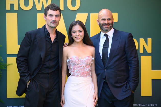 How To Live On Earth World Premiere Arrivals at Odeon Luxe, Leicester Square, London, UK - 22 June 2026 (L-R) - Dan O Neill, Xiye Bastida, Sam Kass attends How To Live On Earth World Premiere at Odeon Luxe, Leicester Square, London, England, UK on Monday 22 June, 2026., Credit:Justin Ng Avalon UK, England, London, Odeon Luxe, Leicester Square Copyright: xJustinxNgx xAvalonx 1111865834