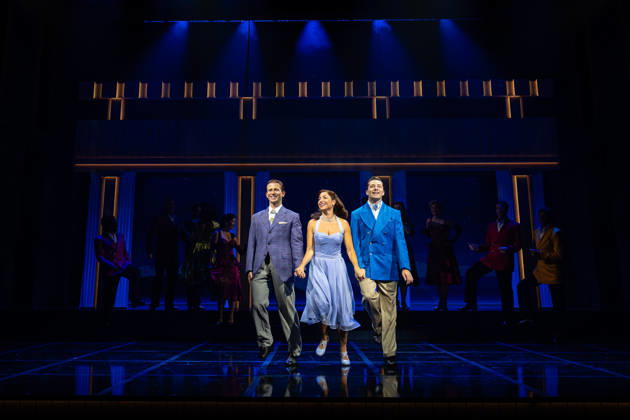 Sinatra The Musical at the Aldwych Theatre, London, UK 22 June 2026 The cast of Sinatra The Musical perform during a preview at the Aldwych Theatre, London, UK, on 22 June 2026. The musical stars Joel Harper-Jackson stars as Frank Sinatra, with Ana Villafane as the movie goddess Ava Gardner, Phoebe Panaretos as Frank™s first wife, Nancy Sinatra and the Olivier Award-winning Jenna Russell as Frank™s mother, Dolly Sinatra. The show features over 20 classic Sinatra hits and opens in June 2026., Credit:Pete Speller Avalon Copyright: xPetexSpellerx xAvalonx 1111850844