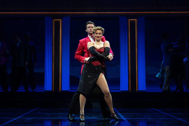 Sinatra The Musical at the Aldwych Theatre, London, UK 22 June 2026 The cast of Sinatra The Musical perform during a preview at the Aldwych Theatre, London, UK, on 22 June 2026. The musical stars Joel Harper-Jackson stars as Frank Sinatra, with Ana Villafane as the movie goddess Ava Gardner, Phoebe Panaretos as Frank™s first wife, Nancy Sinatra and the Olivier Award-winning Jenna Russell as Frank™s mother, Dolly Sinatra. The show features over 20 classic Sinatra hits and opens in June 2026., Credit:Pete Speller Avalon Copyright: xPetexSpellerx xAvalonx 1111850853