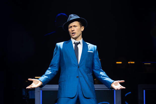 Sinatra The Musical at the Aldwych Theatre, London, UK 22 June 2026 The cast of Sinatra The Musical perform during a preview at the Aldwych Theatre, London, UK, on 22 June 2026. The musical stars Joel Harper-Jackson stars as Frank Sinatra, with Ana Villafane as the movie goddess Ava Gardner, Phoebe Panaretos as Frank™s first wife, Nancy Sinatra and the Olivier Award-winning Jenna Russell as Frank™s mother, Dolly Sinatra. The show features over 20 classic Sinatra hits and opens in June 2026., Credit:Pete Speller Avalon Copyright: xPetexSpellerx xAvalonx 1111850899