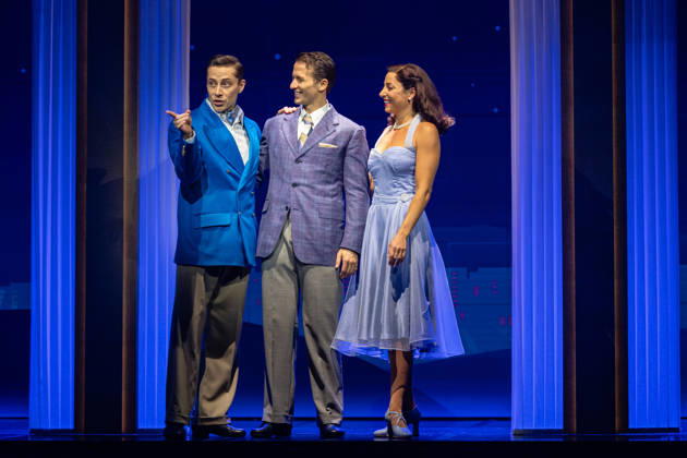 Sinatra The Musical at the Aldwych Theatre, London, UK 22 June 2026 The cast of Sinatra The Musical perform during a preview at the Aldwych Theatre, London, UK, on 22 June 2026. The musical stars Joel Harper-Jackson stars as Frank Sinatra, with Ana Villafane as the movie goddess Ava Gardner, Phoebe Panaretos as Frank™s first wife, Nancy Sinatra and the Olivier Award-winning Jenna Russell as Frank™s mother, Dolly Sinatra. The show features over 20 classic Sinatra hits and opens in June 2026., Credit:Pete Speller Avalon Copyright: xPetexSpellerx xAvalonx 1111850919