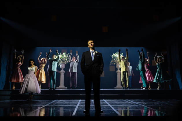 Sinatra The Musical at the Aldwych Theatre, London, UK 22 June 2026 The cast of Sinatra The Musical perform during a preview at the Aldwych Theatre, London, UK, on 22 June 2026. The musical stars Joel Harper-Jackson stars as Frank Sinatra, with Ana Villafane as the movie goddess Ava Gardner, Phoebe Panaretos as Frank™s first wife, Nancy Sinatra and the Olivier Award-winning Jenna Russell as Frank™s mother, Dolly Sinatra. The show features over 20 classic Sinatra hits and opens in June 2026., Credit:Pete Speller Avalon Copyright: xPetexSpellerx xAvalonx 1111850966