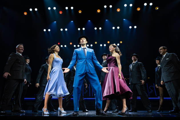 Sinatra The Musical at the Aldwych Theatre, London, UK 22 June 2026 The cast of Sinatra The Musical perform during a preview at the Aldwych Theatre, London, UK, on 22 June 2026. The musical stars Joel Harper-Jackson stars as Frank Sinatra, with Ana Villafane as the movie goddess Ava Gardner, Phoebe Panaretos as Frank™s first wife, Nancy Sinatra and the Olivier Award-winning Jenna Russell as Frank™s mother, Dolly Sinatra. The show features over 20 classic Sinatra hits and opens in June 2026., Credit:Pete Speller Avalon Copyright: xPetexSpellerx xAvalonx 1111851148