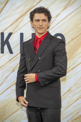 ABB SPIDERMANN- Tom Holland British Actor zu Gast auf dem schwarzen Teppich beim German Fan Event for Spider-Man Brand New Day am Uber Platz am 22.96.2026 in Berlin Berlin Deutschland