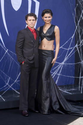 ABB SPIDERMANN- Tom Holland British Actor and his girlfriend US actress Zendaya zu Gast auf dem schwarzen Teppich beim German Fan Event for Spider-Man Brand New Day am Uber Platz am 22.96.2026 in Berlin Berlin Deutschland