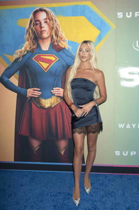 Olivia Walker bei der Weltpremiere des Kinofilms Supergirl an der Brooklyn Academy of Music. New York, 22.06.2026