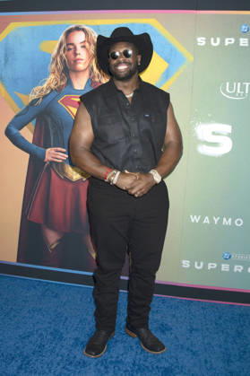 Gerald McCoy bei der Weltpremiere des Kinofilms Supergirl an der Brooklyn Academy of Music. New York, 22.06.2026