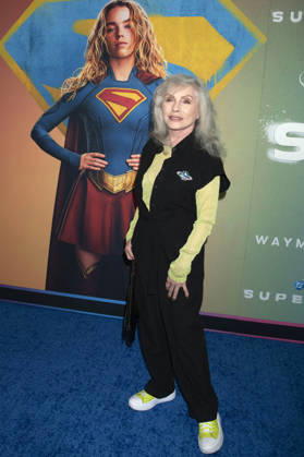 Debbie Harry bei der Weltpremiere des Kinofilms Supergirl an der Brooklyn Academy of Music. New York, 22.06.2026