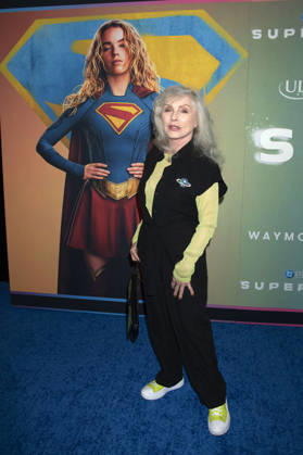 Debbie Harry bei der Weltpremiere des Kinofilms Supergirl an der Brooklyn Academy of Music. New York, 22.06.2026