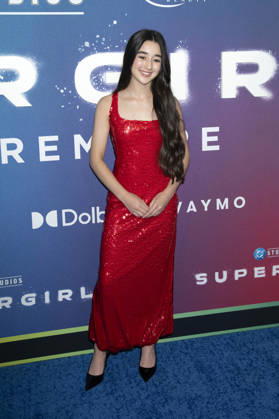 Eve Ridley bei der Weltpremiere des Kinofilms Supergirl an der Brooklyn Academy of Music. New York, 22.06.2026