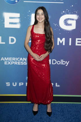 Eve Ridley bei der Weltpremiere des Kinofilms Supergirl an der Brooklyn Academy of Music. New York, 22.06.2026