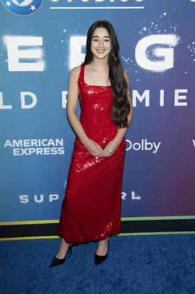 Eve Ridley bei der Weltpremiere des Kinofilms Supergirl an der Brooklyn Academy of Music. New York, 22.06.2026