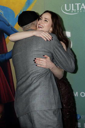 Craig Gillespie und Rachel Brosnahan bei der Weltpremiere des Kinofilms Supergirl an der Brooklyn Academy of Music. New York, 22.06.2026