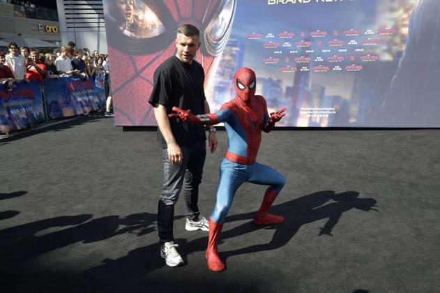 Lukas Podolski beim Fan Event zum Kinofilm Spider-Man: Brand New Day im UCI Luxe East Side Gallery auf dem Uber Platz. Berlin, 22.06.2026