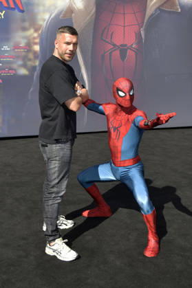 Lukas Podolski beim Fan Event zum Kinofilm Spider-Man: Brand New Day im UCI Luxe East Side Gallery auf dem Uber Platz. Berlin, 22.06.2026