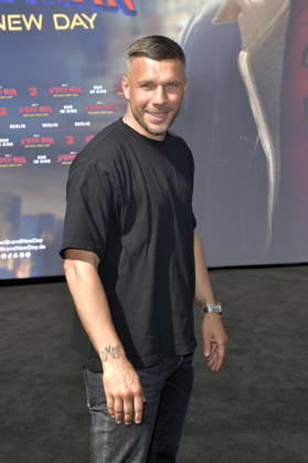 Lukas Podolski beim Fan Event zum Kinofilm Spider-Man: Brand New Day im UCI Luxe East Side Gallery auf dem Uber Platz. Berlin, 22.06.2026