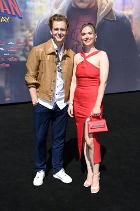 Johannes Heinrichs und Nadja Gallera beim Fan Event zum Kinofilm Spider-Man: Brand New Day im UCI Luxe East Side Gallery auf dem Uber Platz. Berlin, 22.06.2026