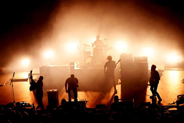 The Dillinger Escape Plan performing at Forum in London LONDON, ENGLAND - JUNE 22: Ben Weinman, Dimitri Minakakis, Billy Rymer, Liam Wilson and James Love of ˜The Dillinger Escape Plan™ performing at Forum on June 22, 2026 in London, England. CAP MAR MAR Great Britain UK Copyright: xMartinxHarris CapitalxPicturesx