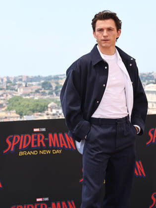 IPA85968681 - Rome, Hotel De la Ville, photocall for the movie Spider-Man: A New Beginning. Pictured: Tom Holland  Copyright: xMarcoxProvvisionatox xDxAvanzo Provvisionatox 85968681