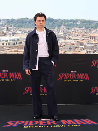 IPA85968592 - Rome, Hotel De la Ville, photocall for the movie Spider-Man: A New Beginning. Pictured: Tom Holland  Copyright: xMarcoxProvvisionatox xDxAvanzo Provvisionatox 85968592