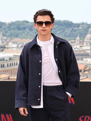IPA85968620 - Rome, Hotel De la Ville, photocall for the movie Spider-Man: A New Beginning. Pictured: Tom Holland  Copyright: xMarcoxProvvisionatox xDxAvanzo Provvisionatox 85968620
