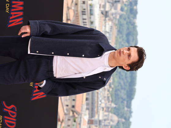 IPA85968676 - Rome, Hotel De la Ville, photocall for the movie Spider-Man: A New Beginning. Pictured: Tom Holland  Copyright: xMarcoxProvvisionatox xDxAvanzo Provvisionatox 85968676