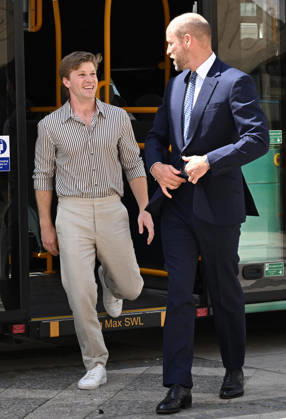 William, Prince of Wales arrives with Robert Irwin to take part in The Earthshot Prize Impact Assembly in London Featuring: Robert Irwin, William, Prince of Wales Where: London, United Kingdom When: 23 Jun 2026 Credit: Cover Images EDITORIAL USE ONLY. NOT FOR USE BY NEWSPAPERS BASED IN THE UK. Copyright: xx coverimg55796317