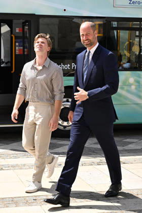 William, Prince of Wales arrives with Robert Irwin to take part in The Earthshot Prize Impact Assembly in London Featuring: Robert Irwin, William, Prince of Wales Where: London, United Kingdom When: 23 Jun 2026 Credit: Cover Images EDITORIAL USE ONLY. NOT FOR USE BY NEWSPAPERS BASED IN THE UK. Copyright: xx coverimg55796326