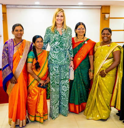 Queen Maxima visits India for United Nation, Mumbai, India 23 Jun 2026 Queen Maxima at a focus group meeting with women and rural residents about their challenges and ambitions for better financial health in Mumbai, during her three-day visit to India in her capacity as Special Advocate of the United Nations Secretary-General on Financial Health (UNSGSA) Mumbai India  Copyright: xMischaxSchoemakerx
