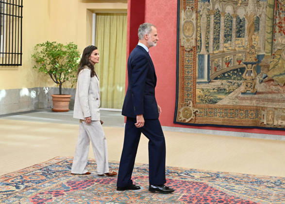 The King and Queen Preside Over the Annual Meeting of the Board of Trustees of the Princess of Asturias Foundation King Felipe VI and Queen Letizia during the annual meeting of the Board of Trustees of the Princess of Asturias Foundation, held at the Royal Palace of El Pardo on June 23, 2026, in Madrid, Spain CELEBRITIES ROYALTY BOARD OF TRUSTEES MEETING PRINCESS OF ASTURIAS José Madrid Madrid Spain,detected_source_language  Copyright: xJosÃ xOlivax 7617802