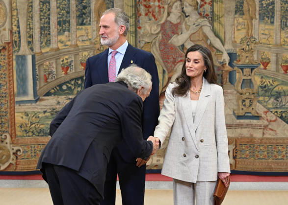 The King and Queen Preside Over the Annual Meeting of the Board of Trustees of the Princess of Asturias Foundation King Felipe VI and Queen Letizia during the annual meeting of the Board of Trustees of the Princess of Asturias Foundation, held at the Royal Palace of El Pardo on June 23, 2026, in Madrid, Spain CELEBRITIES ROYALTY BOARD OF TRUSTEES MEETING PRINCESS OF ASTURIAS José Madrid Madrid Spain,detected_source_language  Copyright: xJosÃ xOlivax 7617815