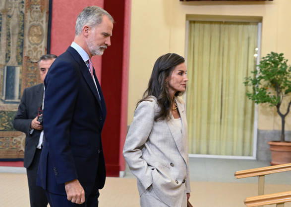 The King and Queen Preside Over the Annual Meeting of the Board of Trustees of the Princess of Asturias Foundation King Felipe VI and Queen Letizia during the annual meeting of the Board of Trustees of the Princess of Asturias Foundation, held at the Royal Palace of El Pardo on June 23, 2026, in Madrid, Spain CELEBRITIES ROYALTY BOARD OF TRUSTEES MEETING PRINCESS OF ASTURIAS José Madrid Madrid Spain,detected_source_language  Copyright: xJosÃ xOlivax 7617831