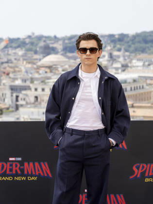 IPA85978554 - Tom Holland and Zendaya Attend the Spider-Man: Brand New Day Photocall in Rome on June 23, 2026  Copyright: xMaurizioxD Avanzox xDxAvanzo Provvisionatox 85978554