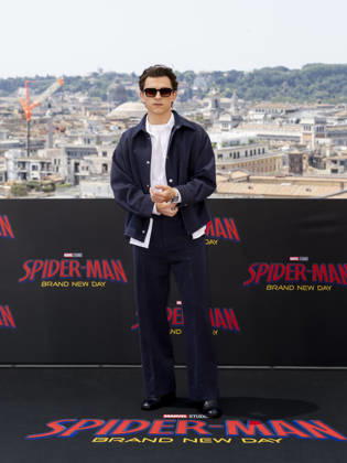 IPA85978559 - Tom Holland and Zendaya Attend the Spider-Man: Brand New Day Photocall in Rome on June 23, 2026  Copyright: xMaurizioxD Avanzox xDxAvanzo Provvisionatox 85978559