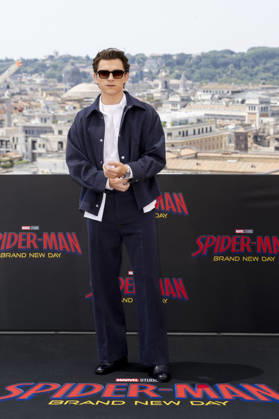 Tom Holland beim Photocall zum Kinofilm Spider-Man: Brand New Day auf der Terasse vom Hotel de la Ville. Rom, 23.06.2026