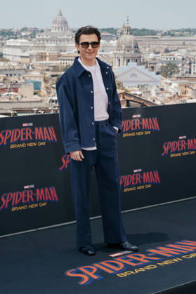 Tom Holland beim Photocall zum Kinofilm Spider-Man: Brand New Day auf der Terasse vom Hotel de la Ville. Rom, 23.06.2026