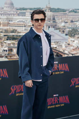 Tom Holland beim Photocall zum Kinofilm Spider-Man: Brand New Day auf der Terasse vom Hotel de la Ville. Rom, 23.06.2026