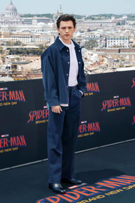 Tom Holland beim Photocall zum Kinofilm Spider-Man: Brand New Day auf der Terasse vom Hotel de la Ville. Rom, 23.06.2026