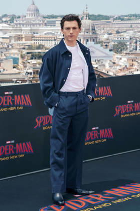 Tom Holland beim Photocall zum Kinofilm Spider-Man: Brand New Day auf der Terasse vom Hotel de la Ville. Rom, 23.06.2026