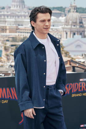 Tom Holland beim Photocall zum Kinofilm Spider-Man: Brand New Day auf der Terasse vom Hotel de la Ville. Rom, 23.06.2026