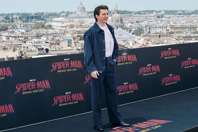 Tom Holland beim Photocall zum Kinofilm Spider-Man: Brand New Day auf der Terasse vom Hotel de la Ville. Rom, 23.06.2026
