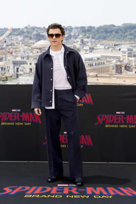 Tom Holland beim Photocall zum Kinofilm Spider-Man: Brand New Day auf der Terasse vom Hotel de la Ville. Rom, 23.06.2026