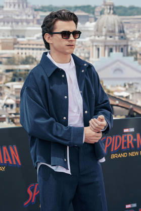 Tom Holland beim Photocall zum Kinofilm Spider-Man: Brand New Day auf der Terasse vom Hotel de la Ville. Rom, 23.06.2026